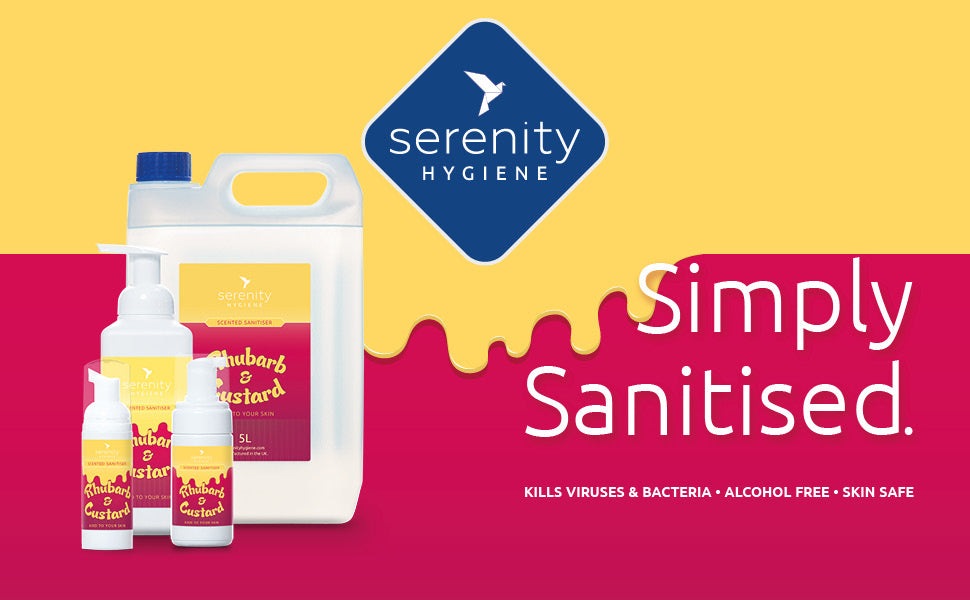 Office worker washing hands with soap promoting good hygiene practices