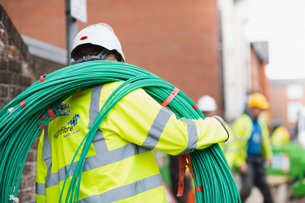 Serenity Hygiene helps WightFibre engineers stay safe