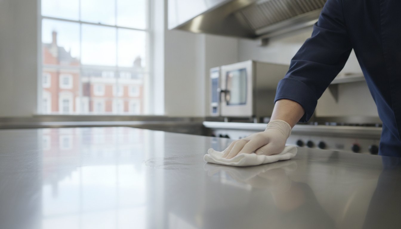 Sanitising Commercial Kitchen Surfaces: A Professional Guide