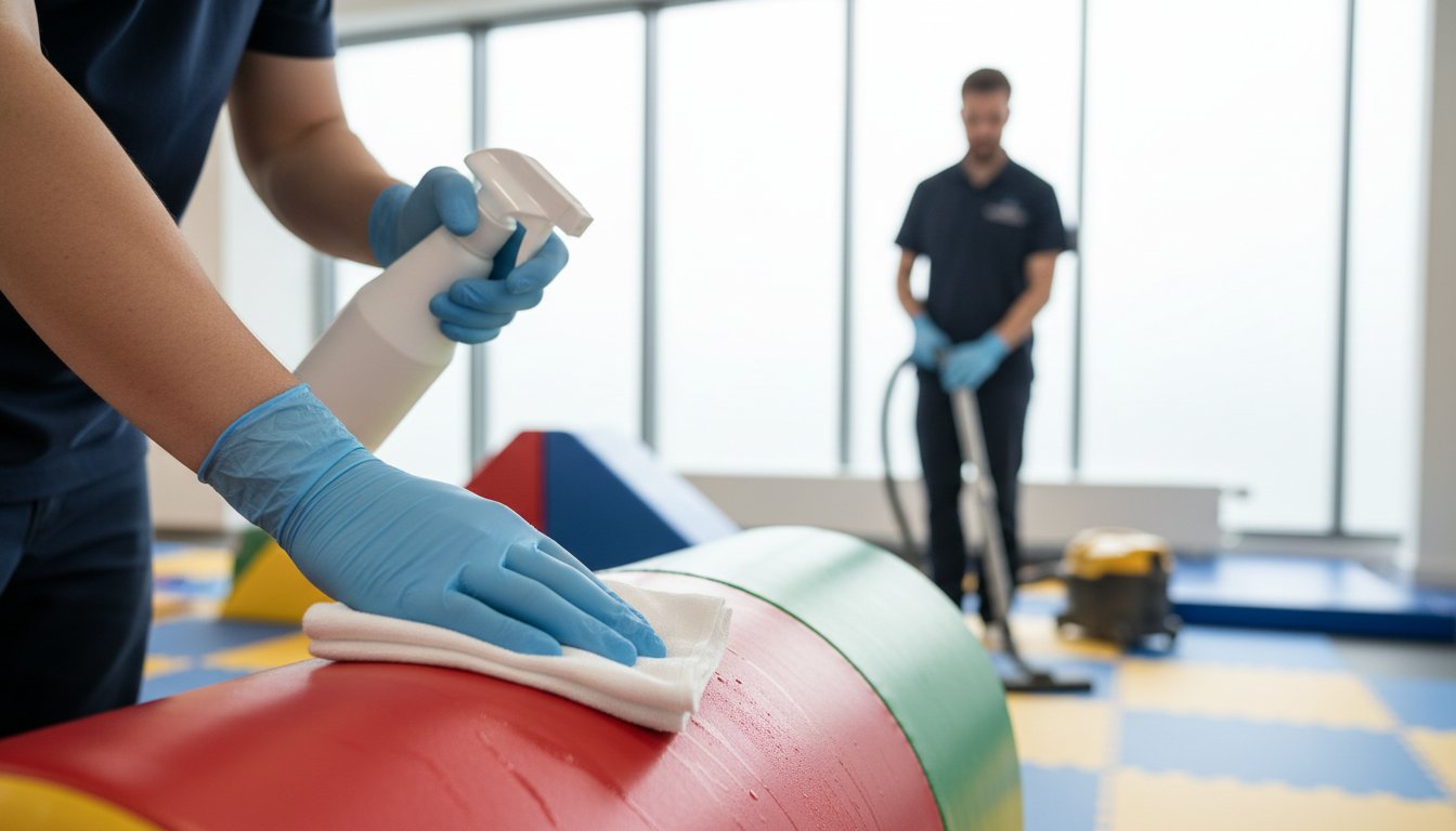 How to Sanitise Soft Play Equipment: The Professional 2026 Guide