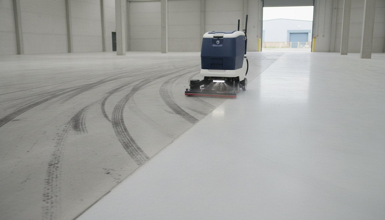 How to Remove Forklift Tyre Marks from Concrete: A Professional Guide