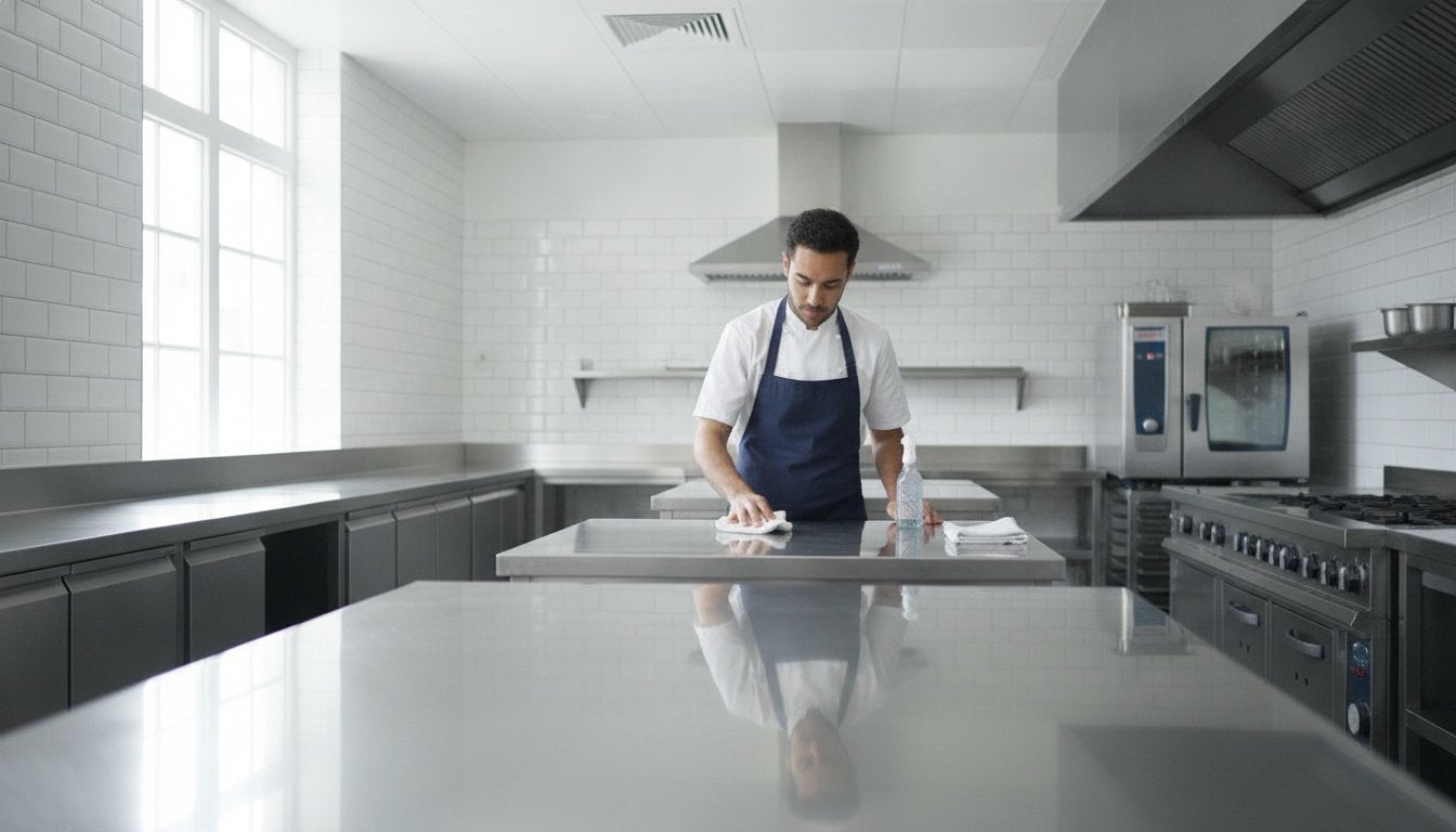 Food Safe Sanitiser for UK Kitchens: 2026 Hygiene Guide