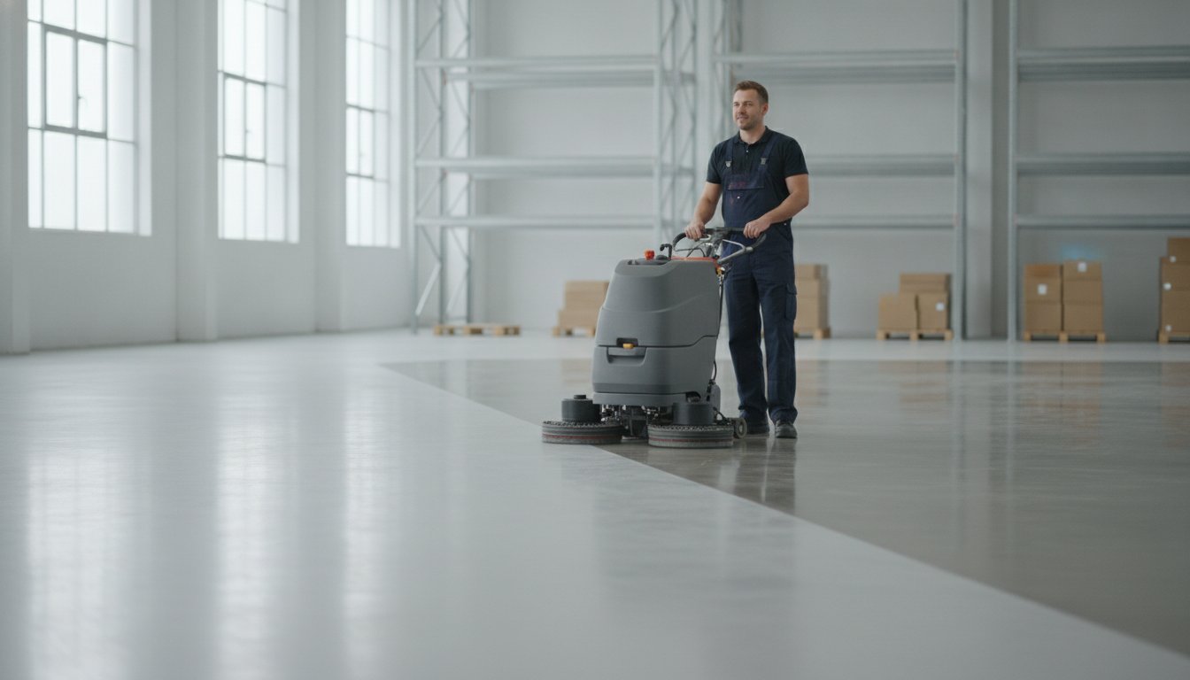 How to Remove Oil Stains from Concrete Warehouse Floor: A Professional Guide