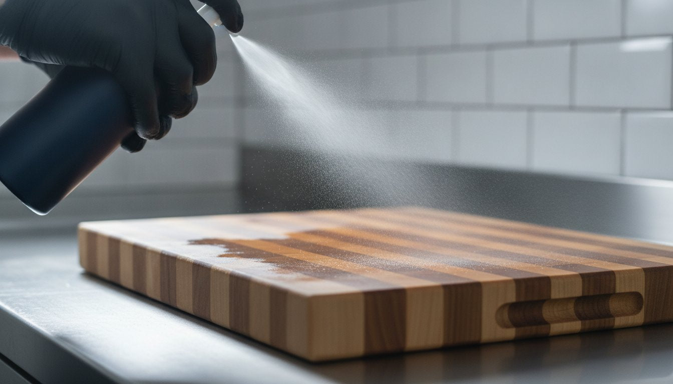 Professional Food Safe Sanitiser for Chopping Boards: The 2026 Hygiene Guide