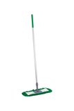 Sweeper Mop Kit 40cm with aluminum handle and green acrylic head.