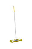 Sweeper Mop Kit 40cm with aluminum handle and yellow acrylic head.