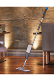 Pro-mist Microfibre Antibacterial Mop Kit in a restaurant setting for efficient floor cleaning.