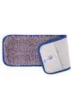 Nano-Ag Antibacterial Microfibre Flat Mop Pack of 5 with silver Nano technology.