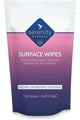 Antibacterial surface wipes in a 150-count refill pack with antiviral and antifungal properties.
