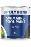 Polybond Swimming Pool Paint 5L black can.