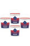 Antimicrobial Kitchen Wipes - 125 Extra Large Alcohol-Free Wipes, Kills 99.9999% Bacteria, Vegan, EU Biocide Compliant.