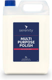 Multipurpose Polish, quick-acting spray, cleans and polishes surfaces like plastics and rubber, economical use.