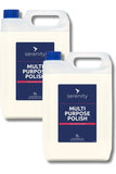 Multipurpose Polish, quick-acting spray for cleaning and polishing surfaces, 5L containers.