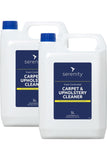 Concentrated carpet and upholstery cleaner, ideal for vacuum extraction machines, featuring high dilution and low foaming properties.