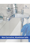 Environmentally friendly descaler for removing limescale; safe on aluminum and ideal for appliances.