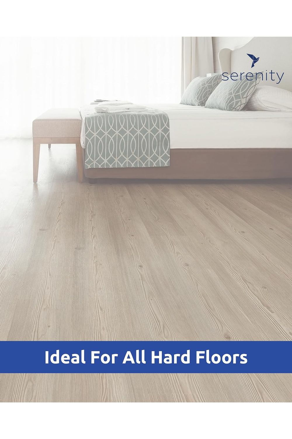Ideal floor cleaner for hard surfaces like wood, tile, and linoleum.