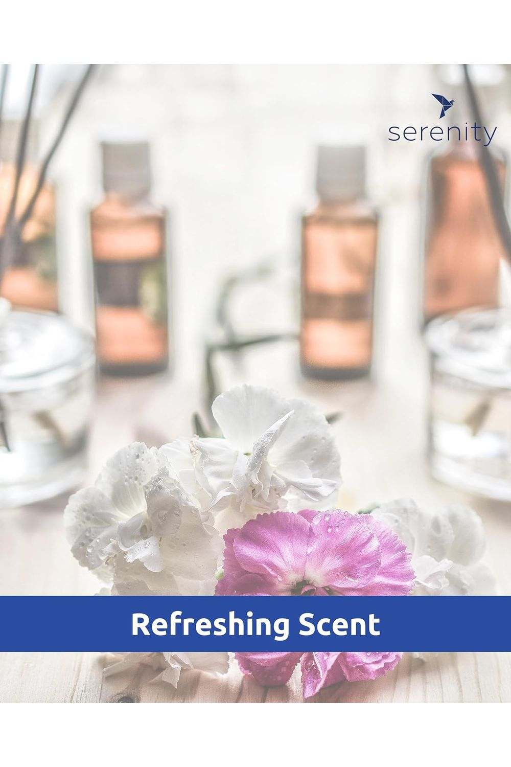 Serenity Ready to Use Floor Cleaner with refreshing wild rhubarb scent.