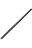 Black paper drinking straw, 8 inch, durable and biodegradable, pack of 250.