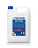 Industrial-grade high-performance acetone solvent in a clear bottle for UK manufacturing and technical trade