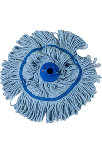 Biofresh T1 D Socket Mop with antibacterial yarn and looped ends for improved cleaning efficiency.