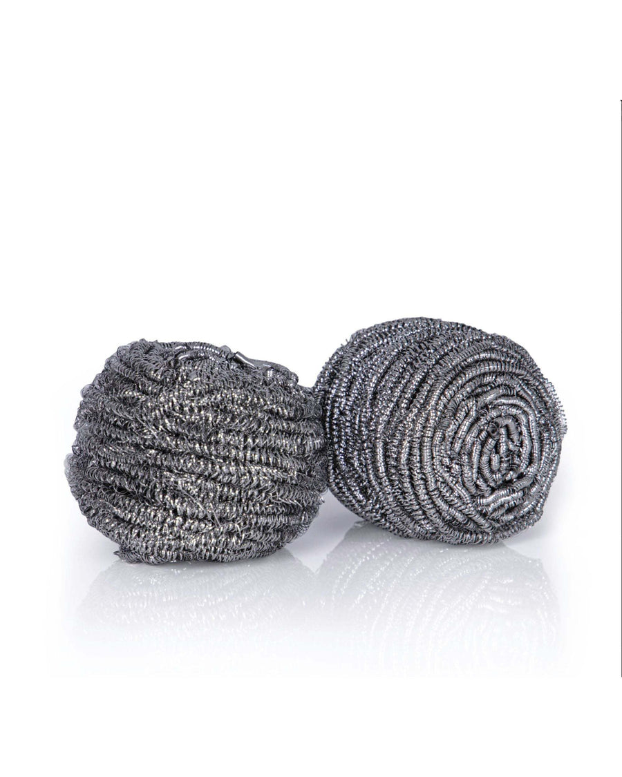 Heavy Duty Stainless Steel Scourers 40g – Rust-Proof Catering Scouring Pads (Pack of 10)