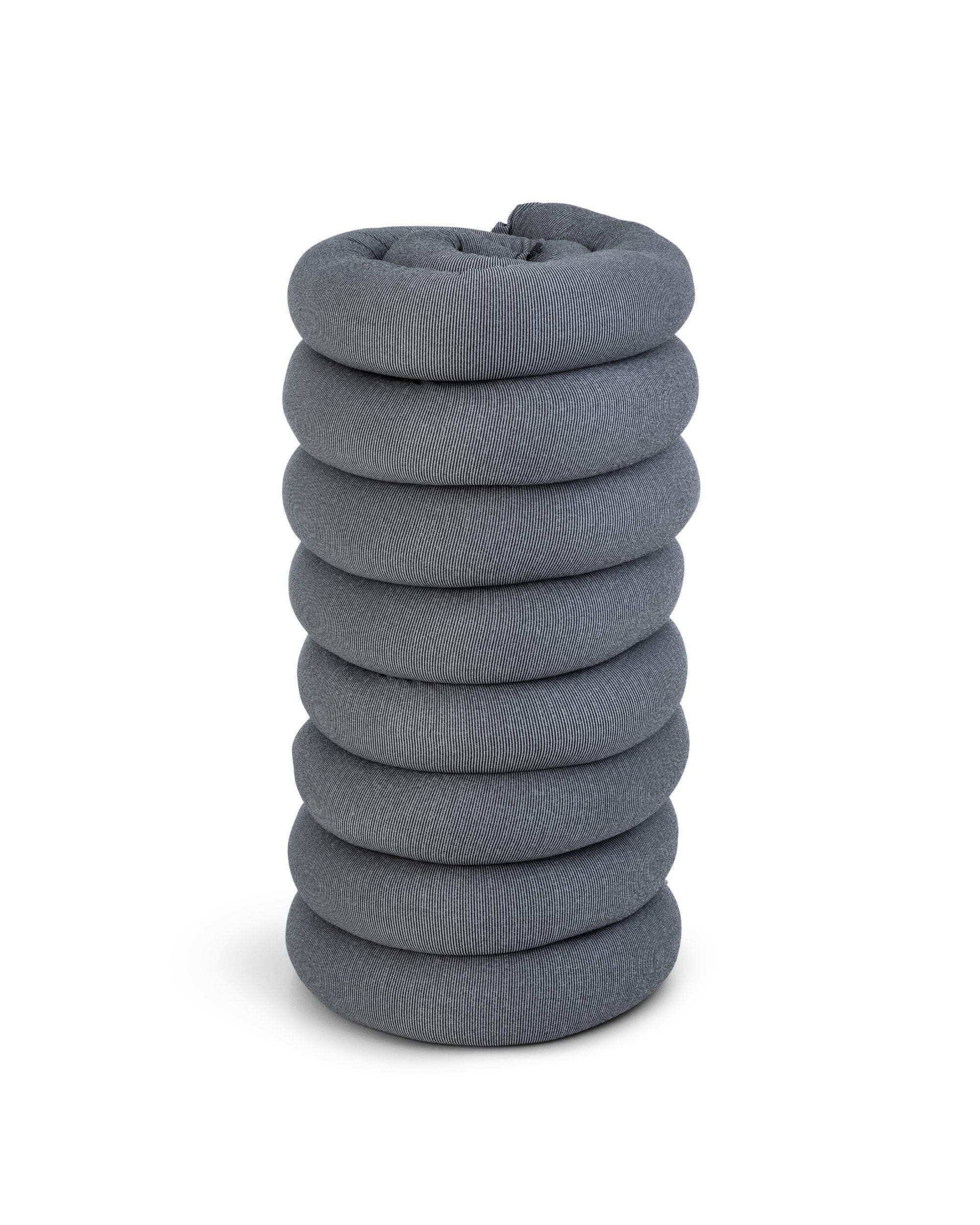 Premium oil absorbent roll boom 1.2m with super absorbent polymer for spill containment and leak control