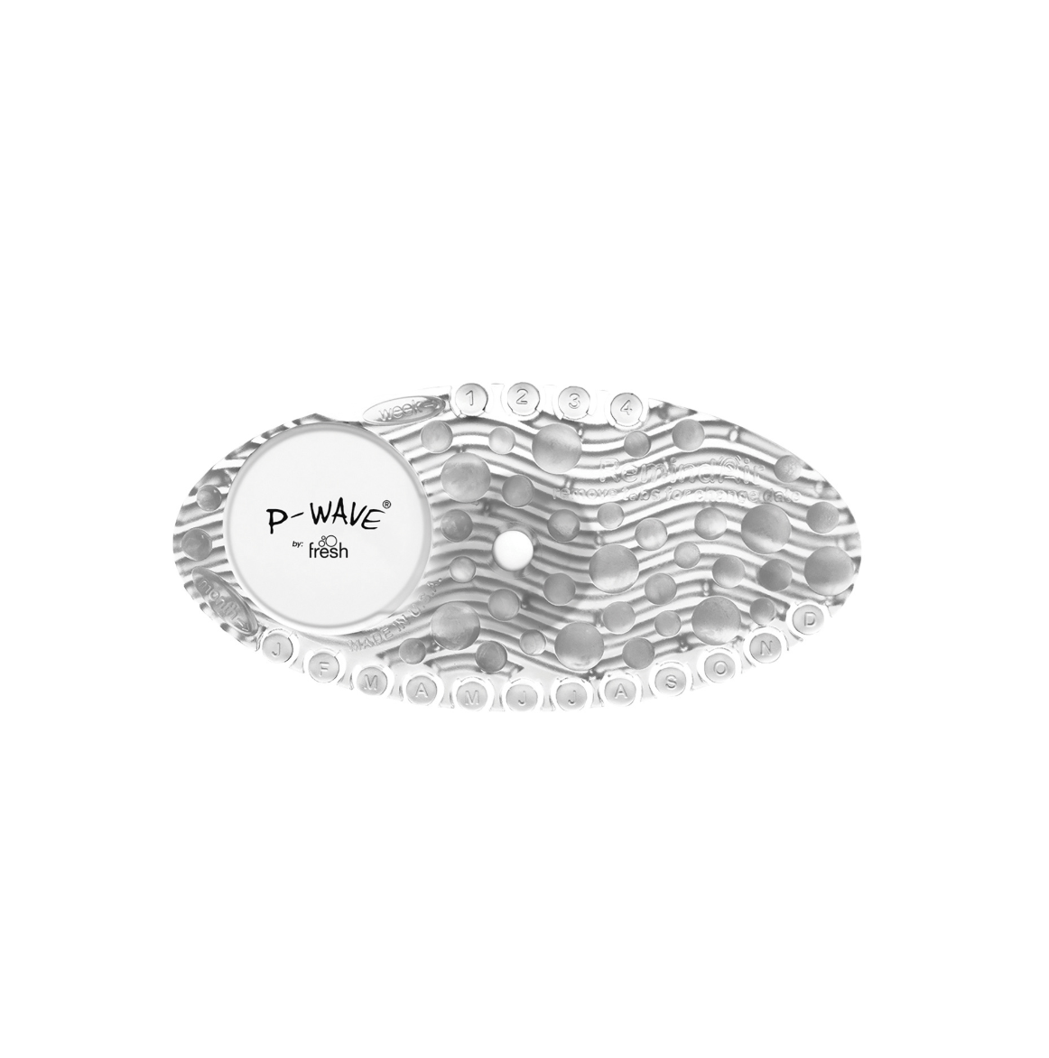 P-Wave Curve eco-friendly 30-day passive air freshener pack of 10 for commercial spaces