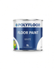 Polybond logo and Polyfloor durable floor paint for wood and concrete flooring solutions