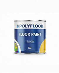 Polybond logo showcasing Polyfloor durable floor paint for wood and concrete floors