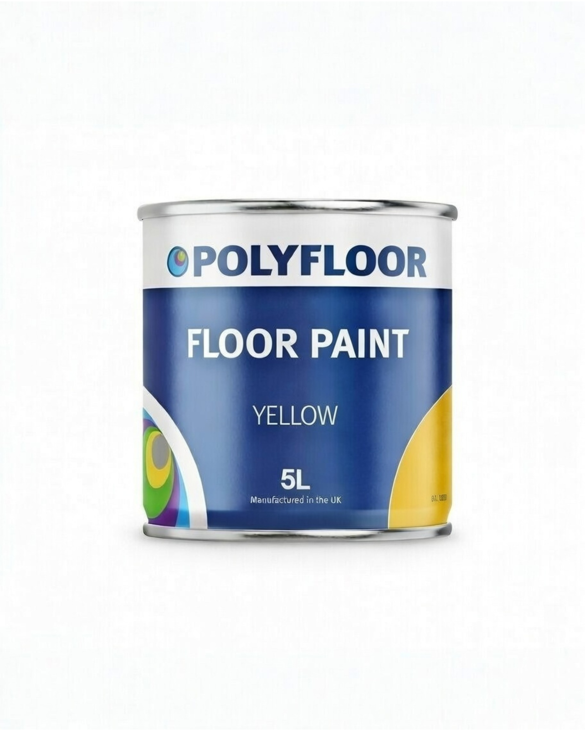 Polybond logo showcasing Polyfloor durable floor paint for wood and concrete floors