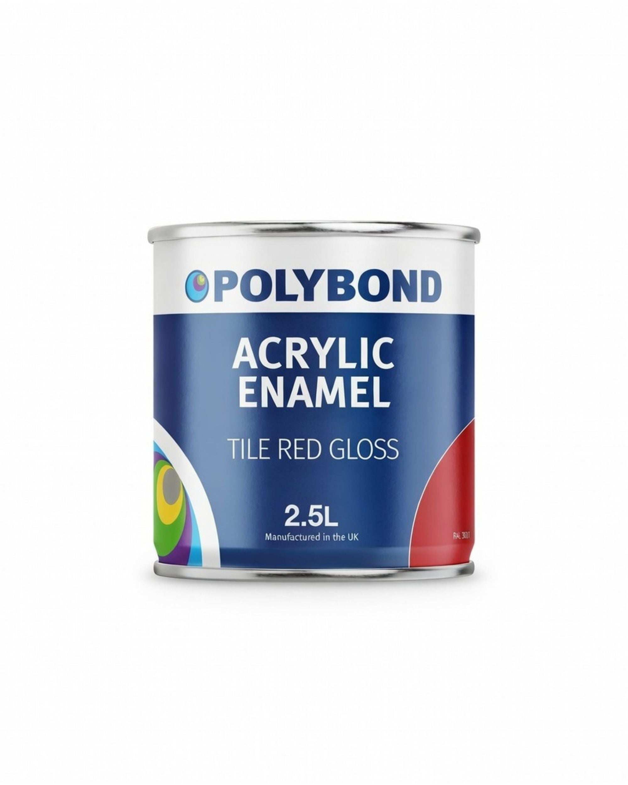 Polybond logo showcasing Professional Acrylic Enamel paint brand
