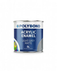 Polybond professional acrylic enamel paint logo on white background