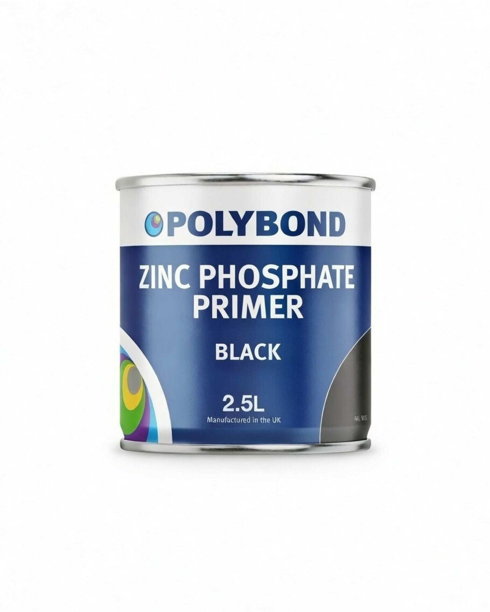 Zinc Phosphate Primer container highlighting anti-corrosive, fast-drying rust protection for metal surfaces