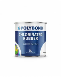 Polybond logo representing chlorinated rubber chemical-resistant coating for industrial and marine use