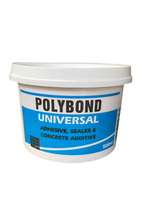 Polybond Universal PVA adhesive sealer and concrete additive in 500ml container.