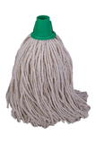 PY Yarn Socket Mop with RS1 environmentally friendly socket, absorbent recycled yarn, color-coded for hygiene.