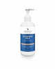 Serenity hydrating cleansing milk bottle with shea butter and vitamin E for dry sensitive skin