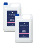 Antibacterial surface sanitiser concentrate 5L bottles.