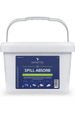 Spill Absorb Liquid Absorbent Powder container for eco-friendly spill cleanup.