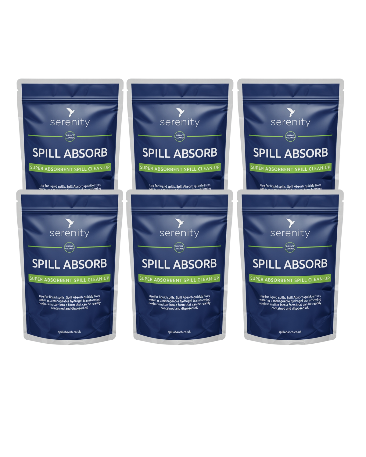 Absorb It Powder Spill Absorb Liquid Absorbent Powder · Serenity Chemicals