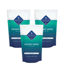 Serenity Hygiene Antimicrobial Patient Wipes, 150 count, refill pack, skin-safe and germ-effective.