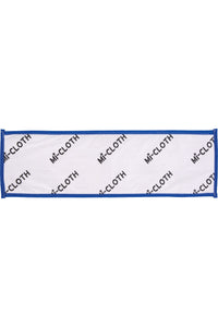 Colour coded disposable microfibre flat mop pack of 50, lightweight and low lint, certified for germ removal.