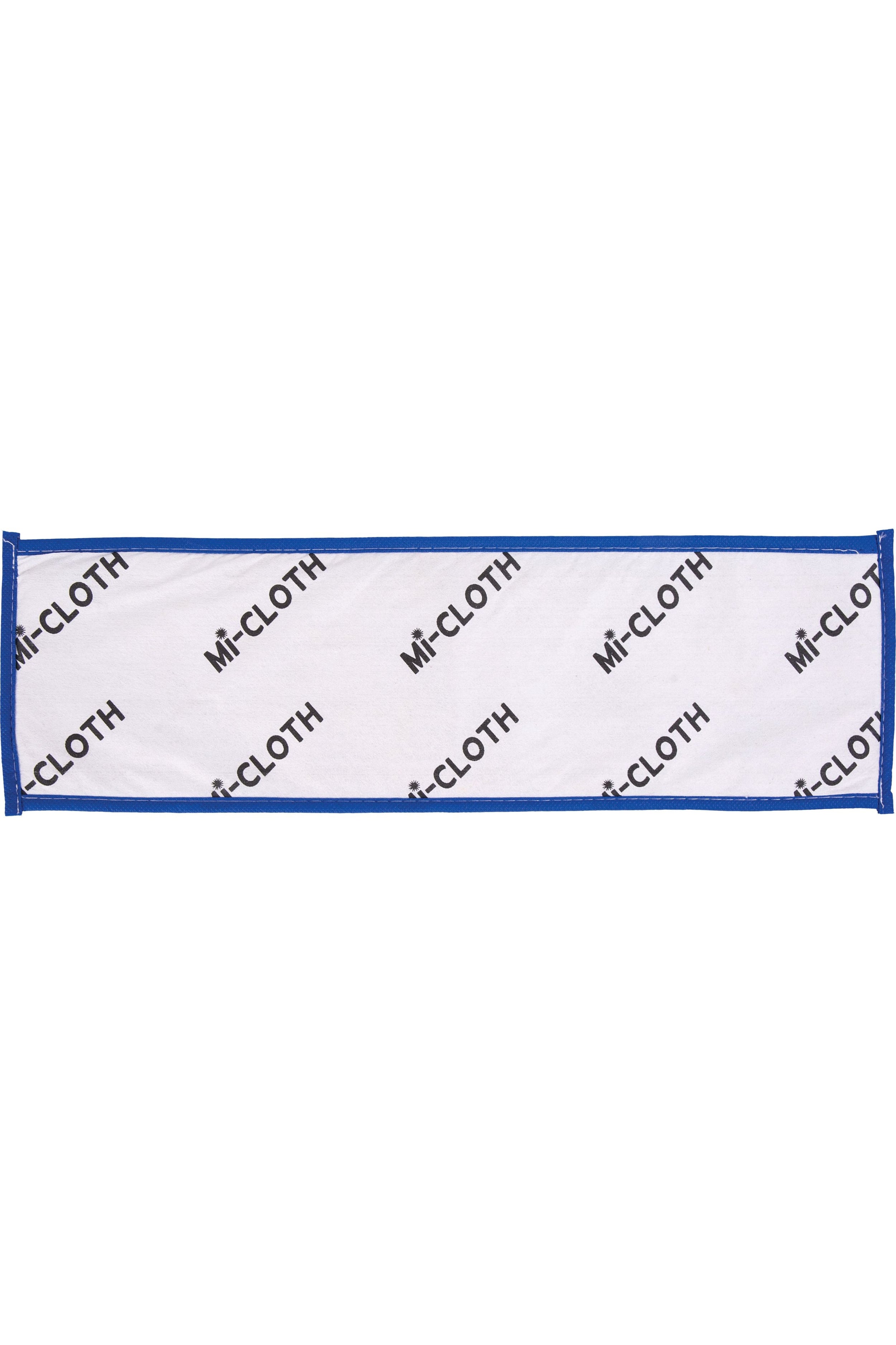 Colour coded disposable microfibre flat mop pack of 50, lightweight and low lint, certified for germ removal.